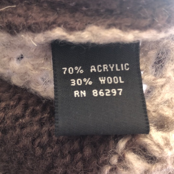 BCBGMAXAZRIA open knit dolman sleeve sweater - Picture 6 of 6